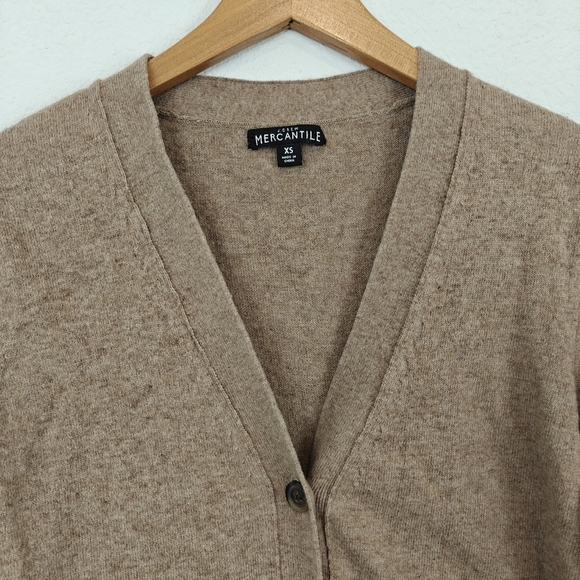 J. Crew Long Sleeve V Neck Button Up Wool Blend Light-Weight Cartigan XS - Picture 6 of 9